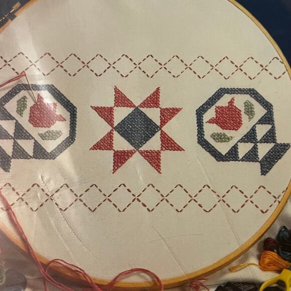 Vintage Embroidery or Ballpoint Painting Scarf Kit - Picture 3 of 5